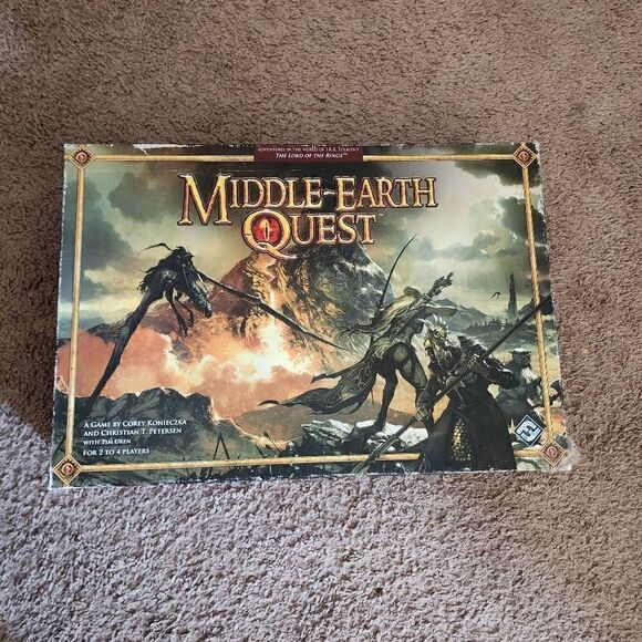 Lord of the Rings Middle-Earth Quest board game partially incomplete - Picture 2 of 15